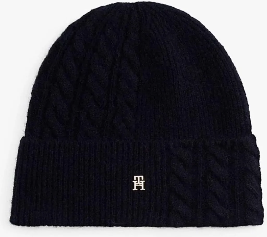 Tommy Hilfiger AW0AW17784DW6 Beanie Blu | Accessori Donna Inverno
