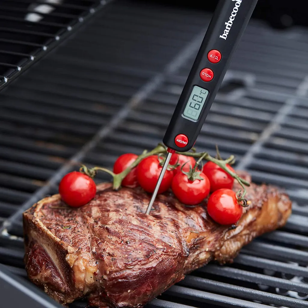 Thermomètre de poche numérique Barbecook pour cuisson précise au gril