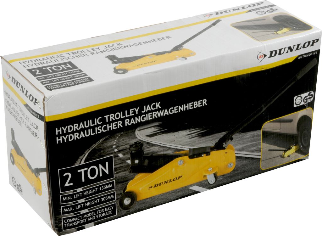 Manévrovací zdvihák od spoločnosti Dunlop, hydraulický, Obrázok produktu 