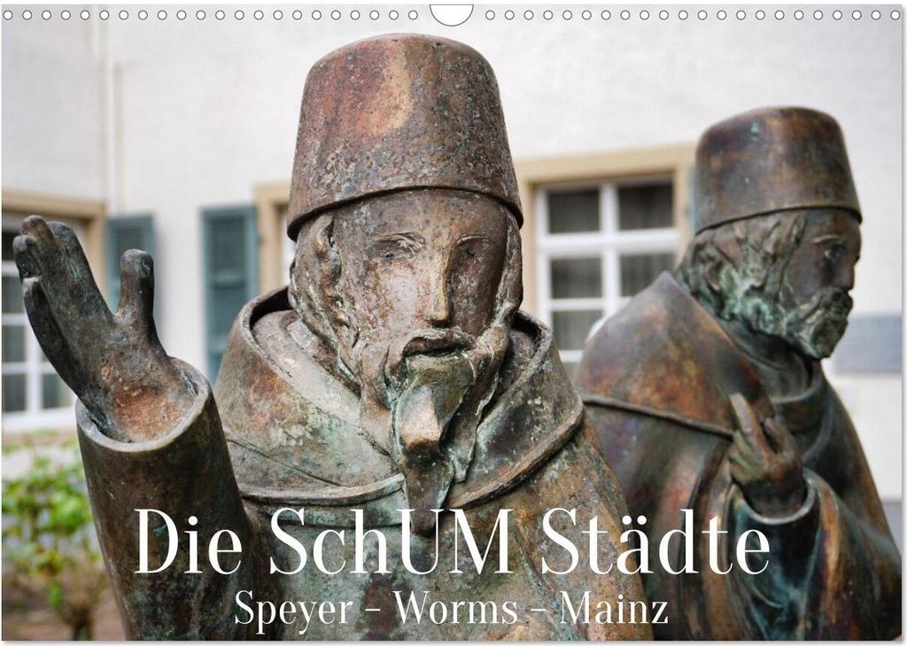 Die SchUM Städte Speyer, Worms, Mainz (Wandkalender 2026 DIN A3 quer), CALVENDO Monatskalender