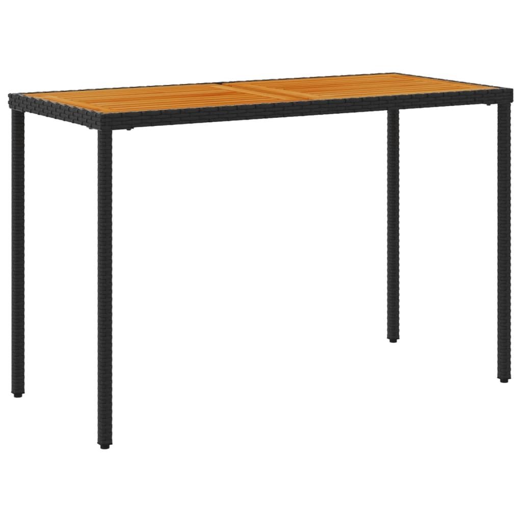 vidaXL Tavolo da giardino con piano in legno di acacia Immagine del prodotto 