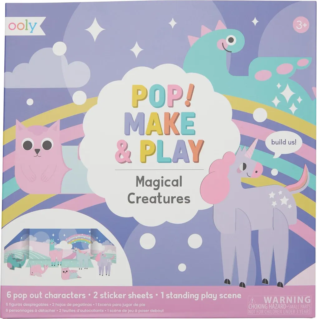 Kit de bricolage Ooly créatures magiques pour enfant créatif