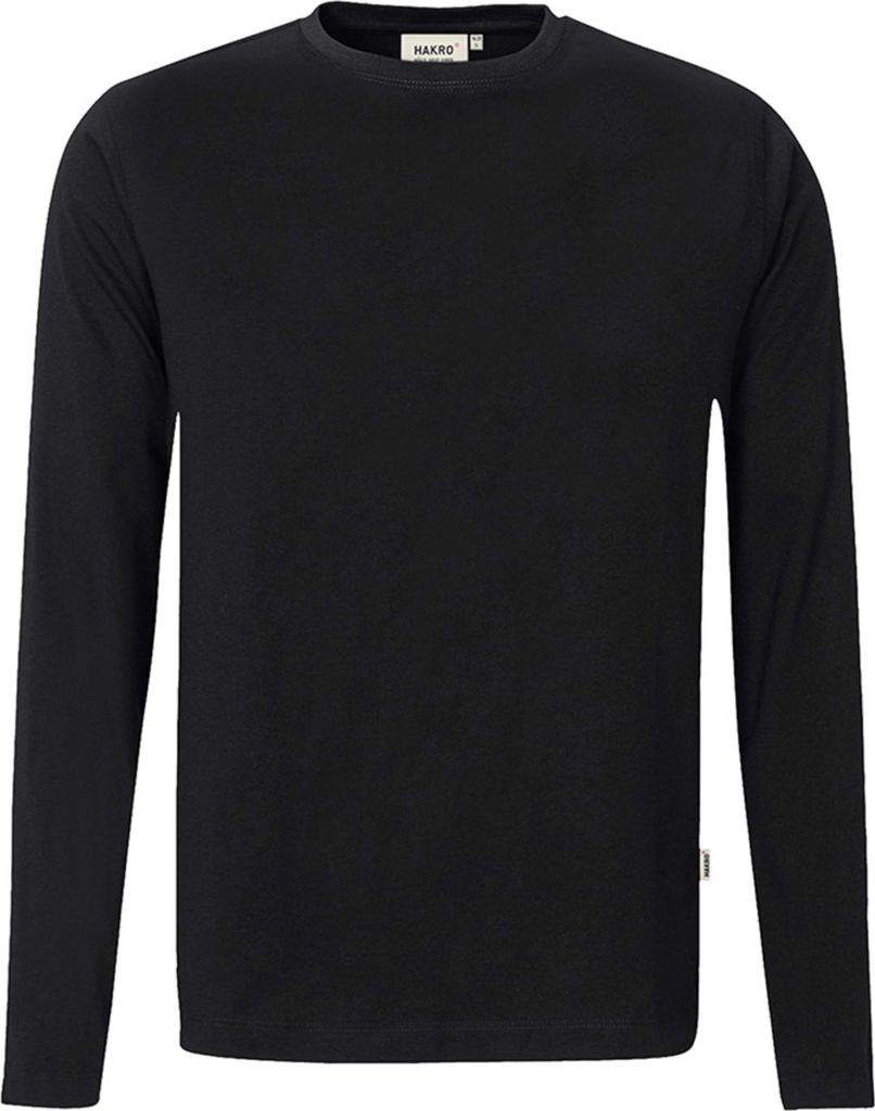 HAKRO Longsleeve Mikralinar 279, schwarz, XL