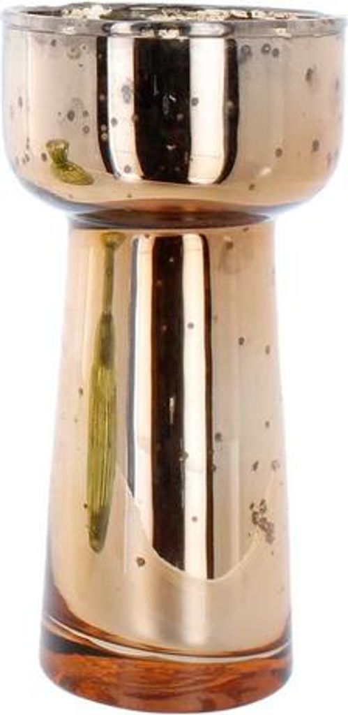 Vase - konisch - kupfer - ca. 5 x 9,5 cm