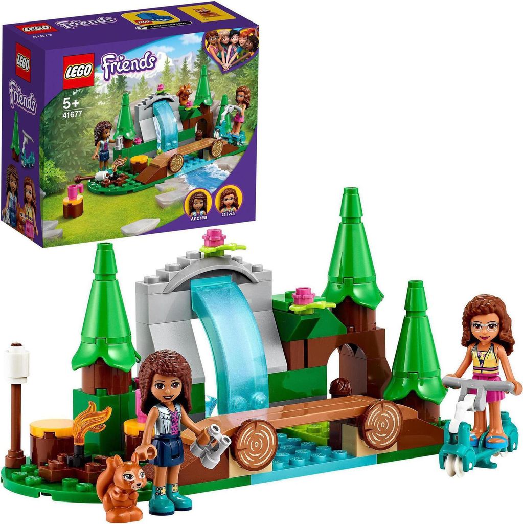 LEGO® Friends 41677 Wasserfall im Wald Produktbild 