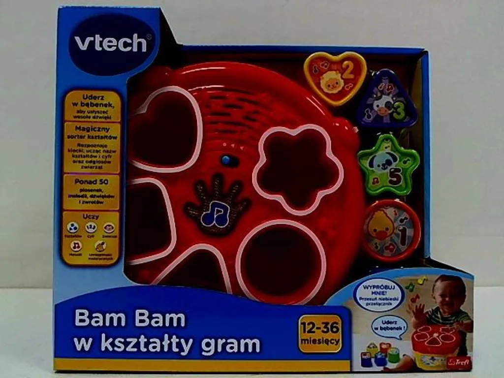Aidez Bébé à Apprendre les Formes avec le Bam Bam VTech Interactif - 10