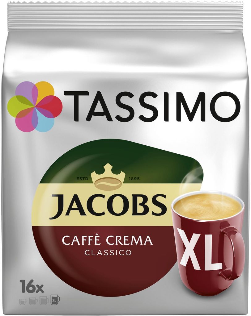 Tassimo Jacobs Caffè Crema Classico XL | 16 T Discs, Produktbild 6