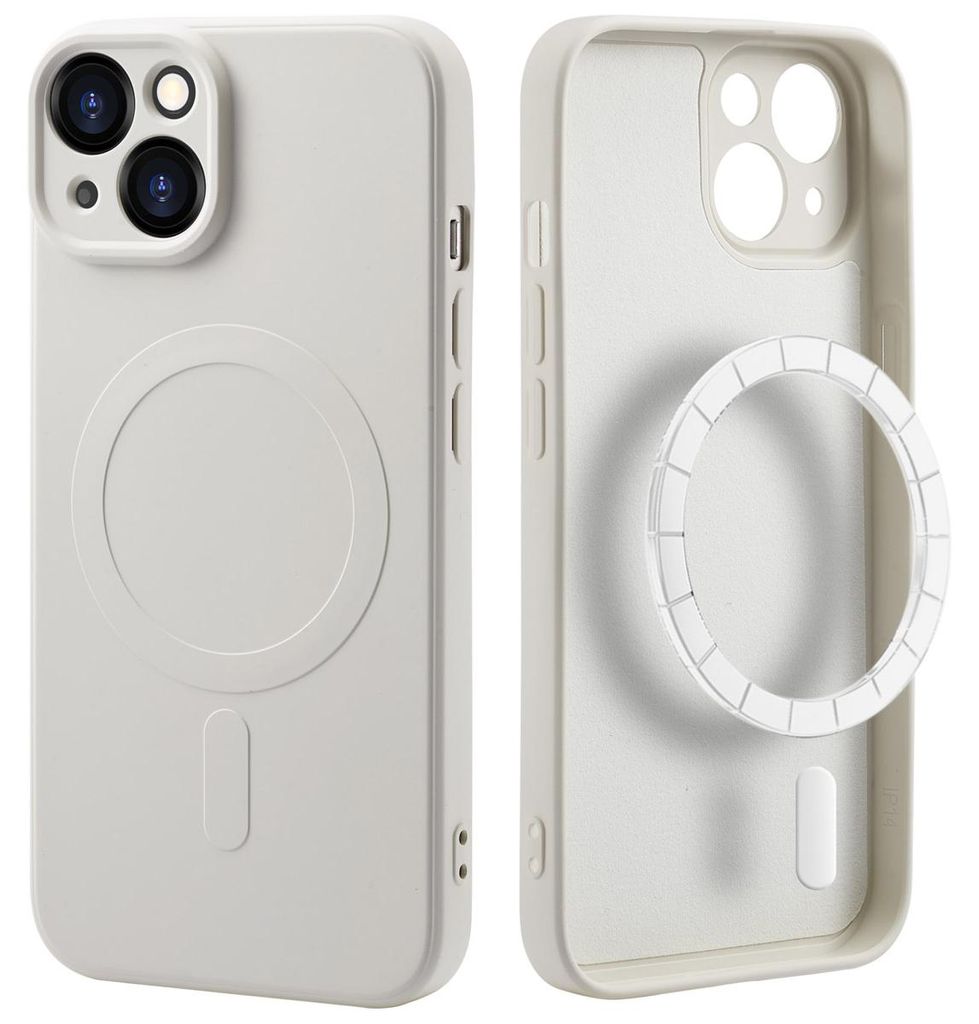 imoshion Color Back Cover con MagSafe iPhone 14 - Beige Immagine del prodotto 