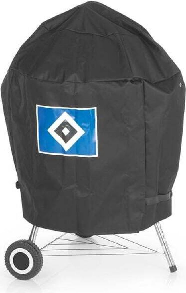 HSV Wetterschutzhaube S - schwarz mit Logo