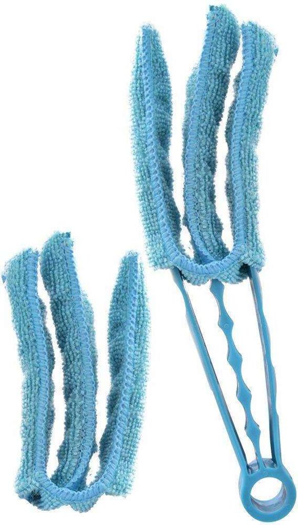 ORION Jalousien-Bürste Staubwedel für Lamellen Bürste Mikrofaser-Aufsatz