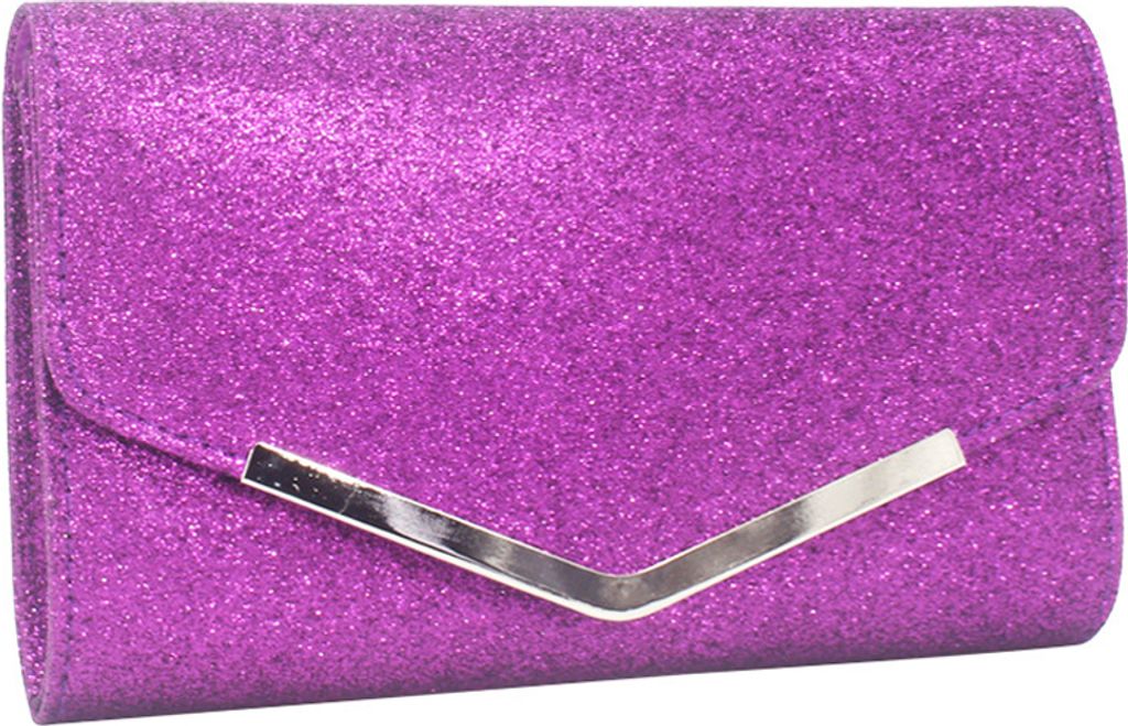 Lila Glänzende Umschlag Clutch Geldbörsen für Damen Abend Geldbörsen und Clutches für Hochzeiten