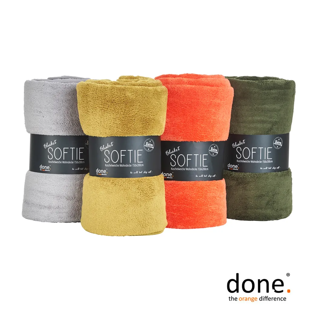 Couverture d'intérieur Softie pour vos soirées cocooning en textile moelleux