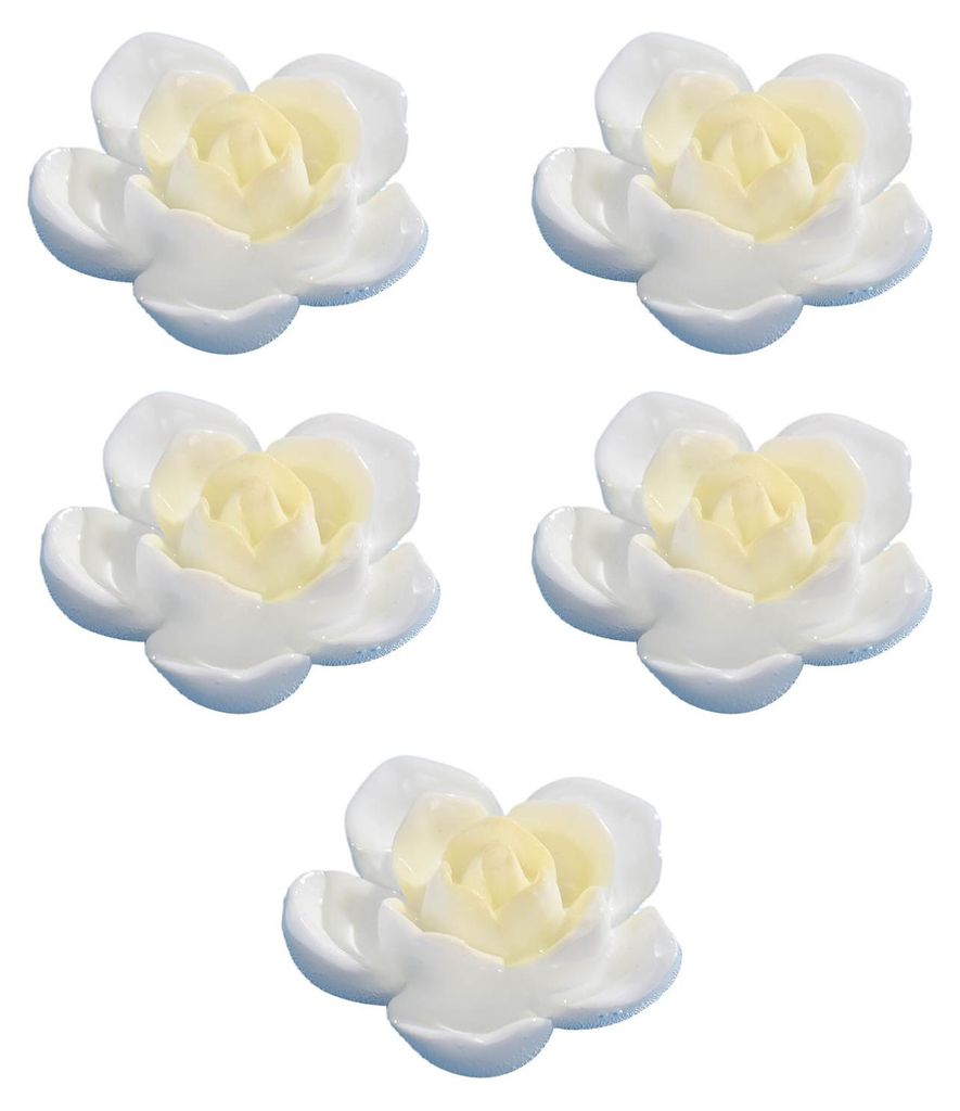 Mini-Kunstblumen aus Harz, 3D-realistische Rosen, Sonnenblumen und Kamelien für Aquarien, schwimmende Dekorationen, DIY-Haarnadeln, Kühlschrankma...