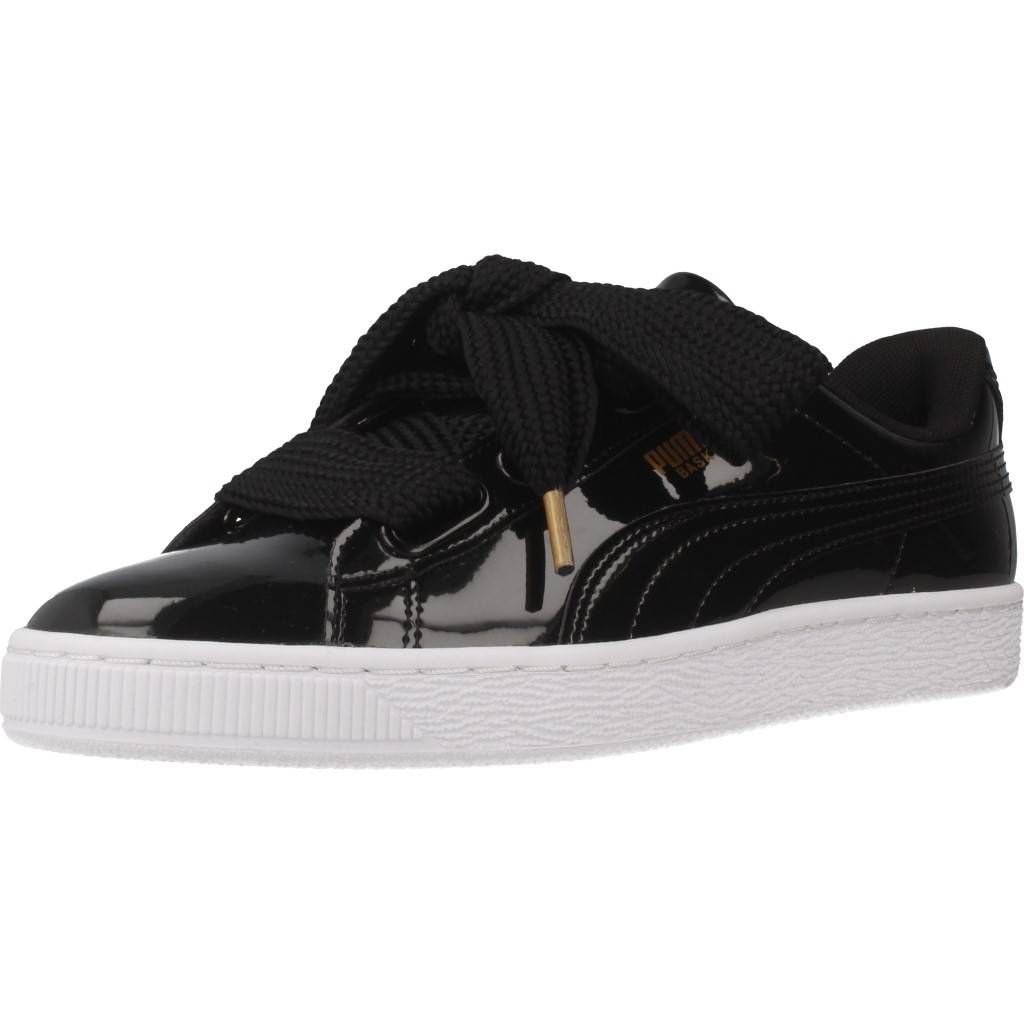PUMA Halbschuhe BASKET HEART, Schwarz:38,5 Produktbild 