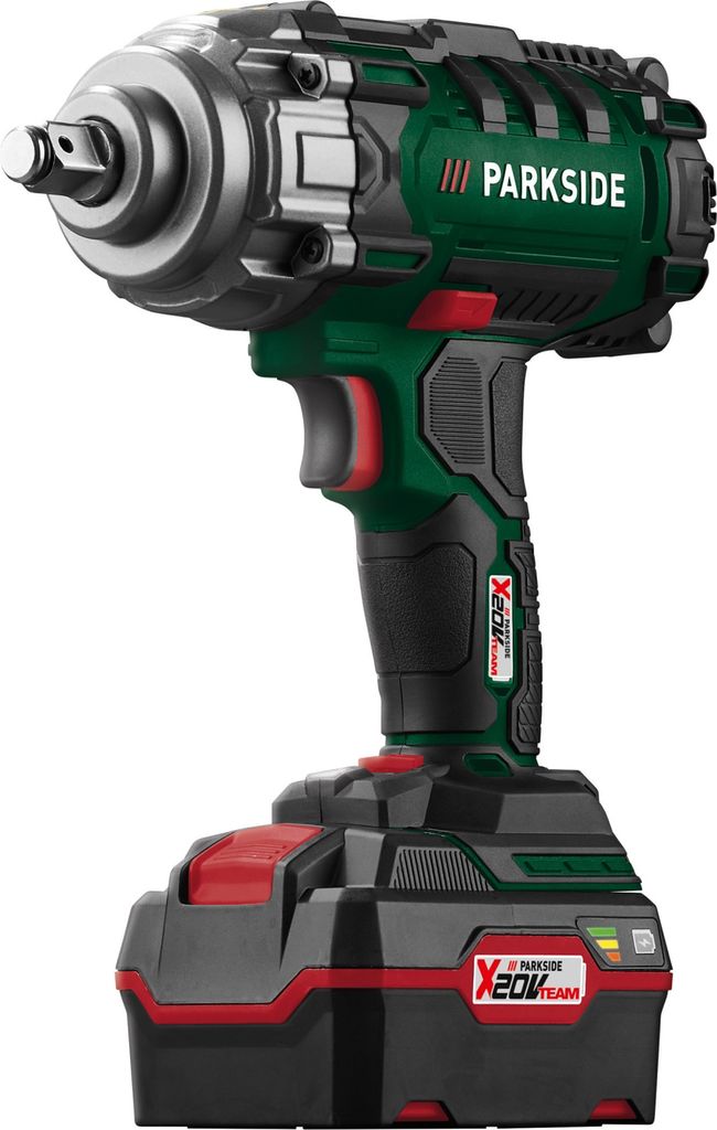 PARKSIDE 20V Akku-Drehschlagschrauber Kfz Starterset PASSK 20-Li C4