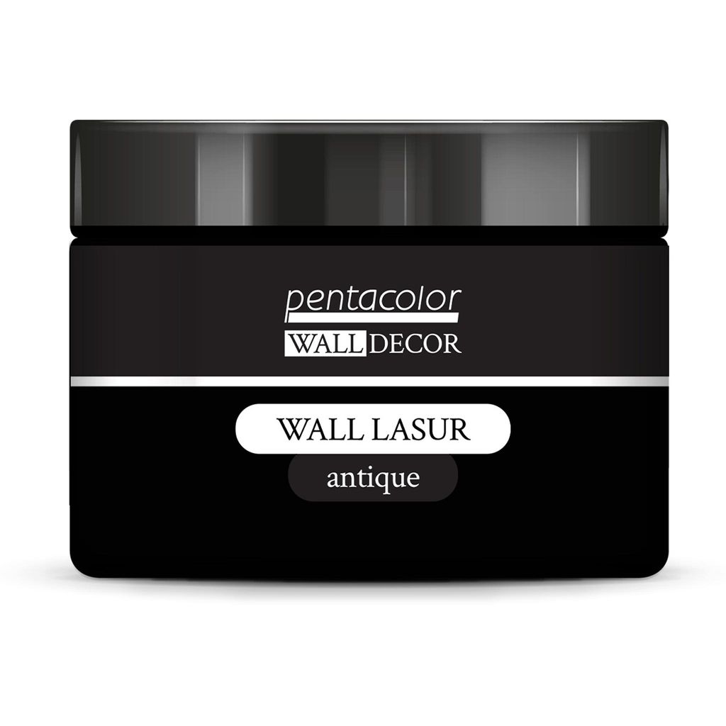 PENTART Wandlasur, Antik, 150 ml, Schwarz
