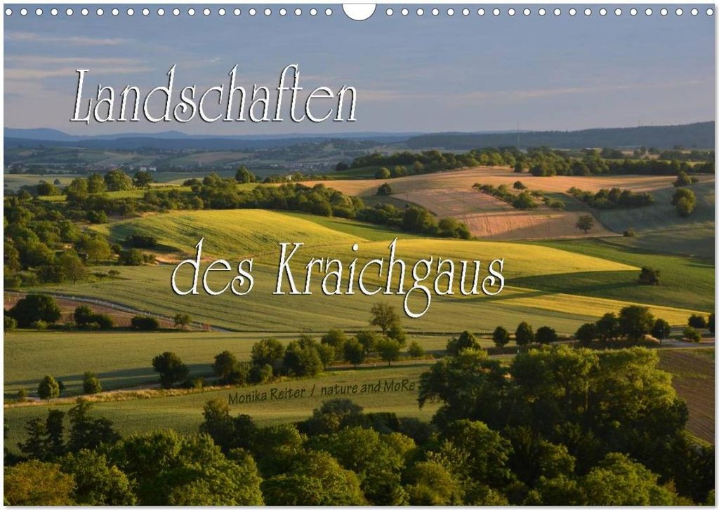 Landschaften des Kraichgaus (Wandkalender 2026 DIN A3 quer), CALVENDO Monatskalender