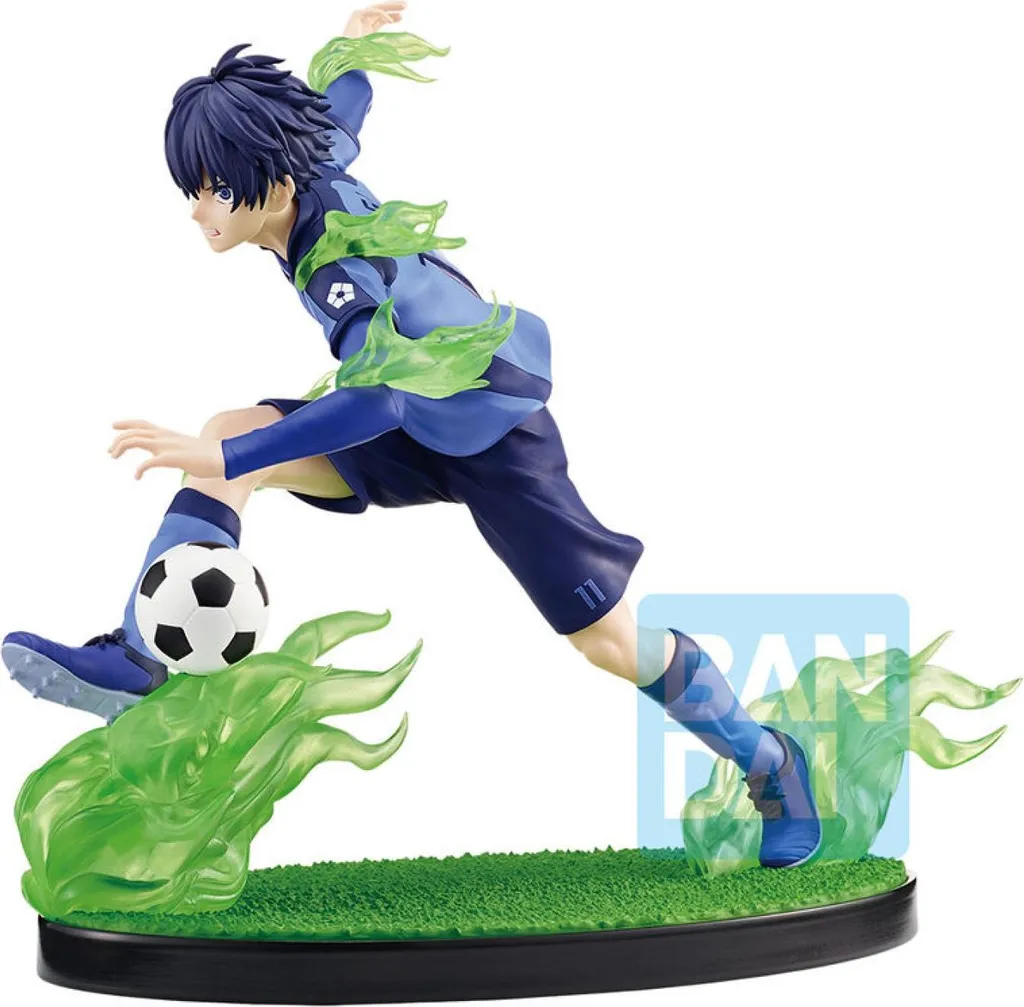 Statuette Blue Lock Isagi Yoichi 14cm Bandai - Figurine Manga de Foot