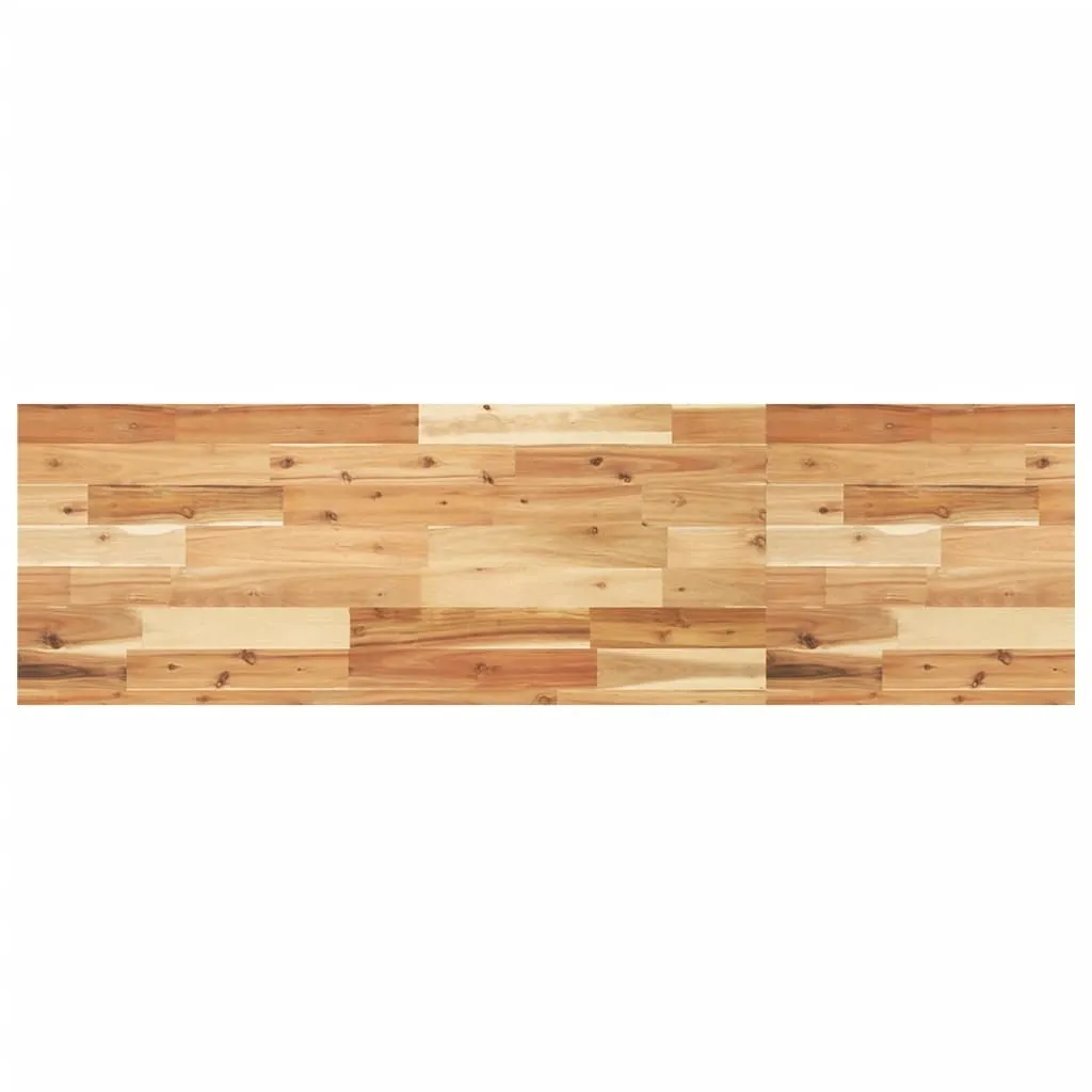 Piano Tavolo vidaXL 120x40x4 cm in Legno Massiccio di Acacia | Top Robusto - 1