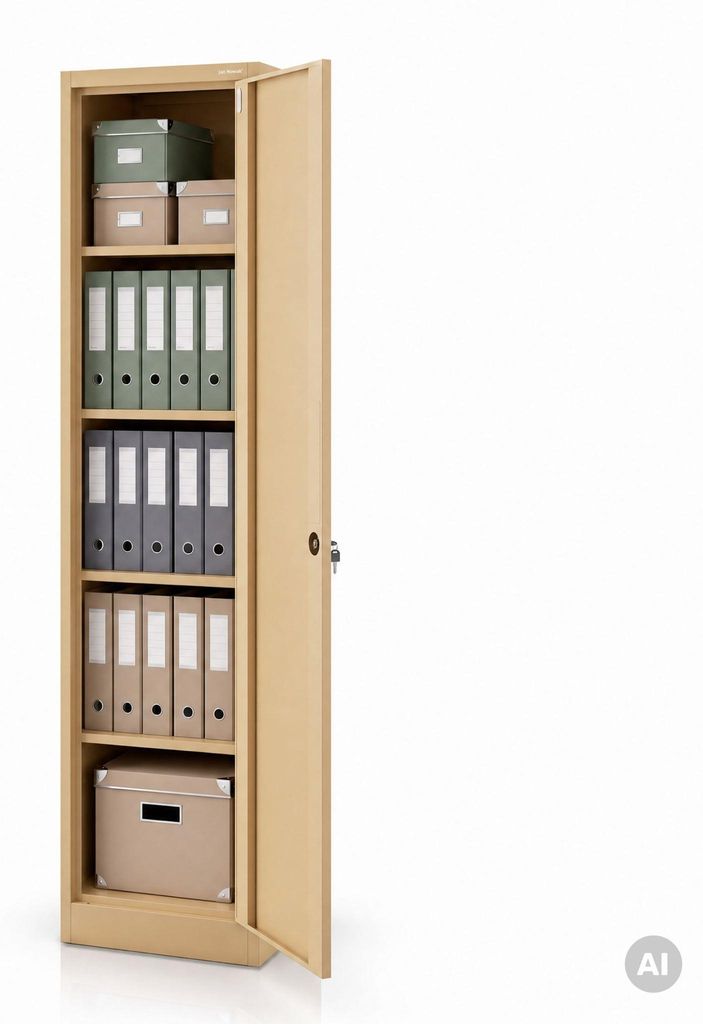Büroschrank Aktenschrank Metallschrank Lagerschrank 4 Produktbild 
