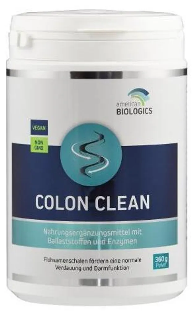 American Biologics Colon Clean Poudre 360g : Formule Richesse Fibres