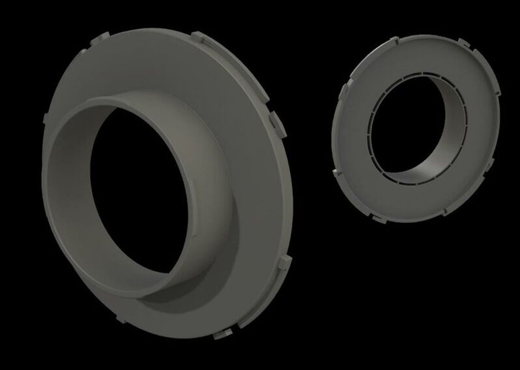 Secret Jardin Connector 150 mm für Ducting Flange 16