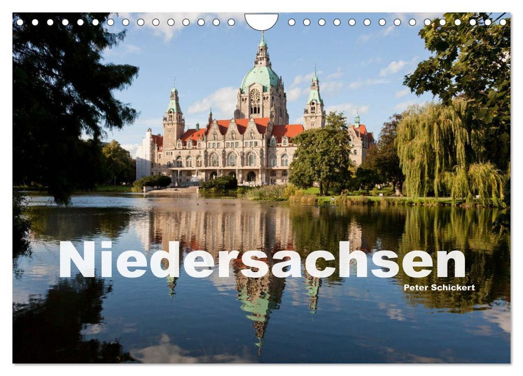Niedersachsen (Wandkalender 2027 DIN A4 quer), CALVENDO Monatskalender