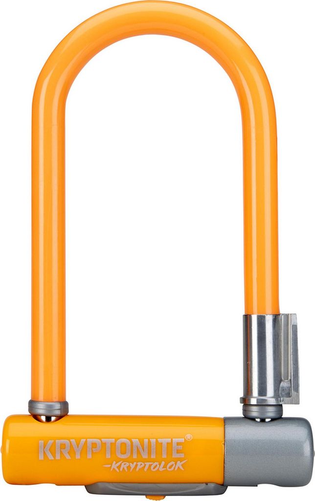 Kryptonite Bügelschloss "Kryptolok Mini-7" , orange