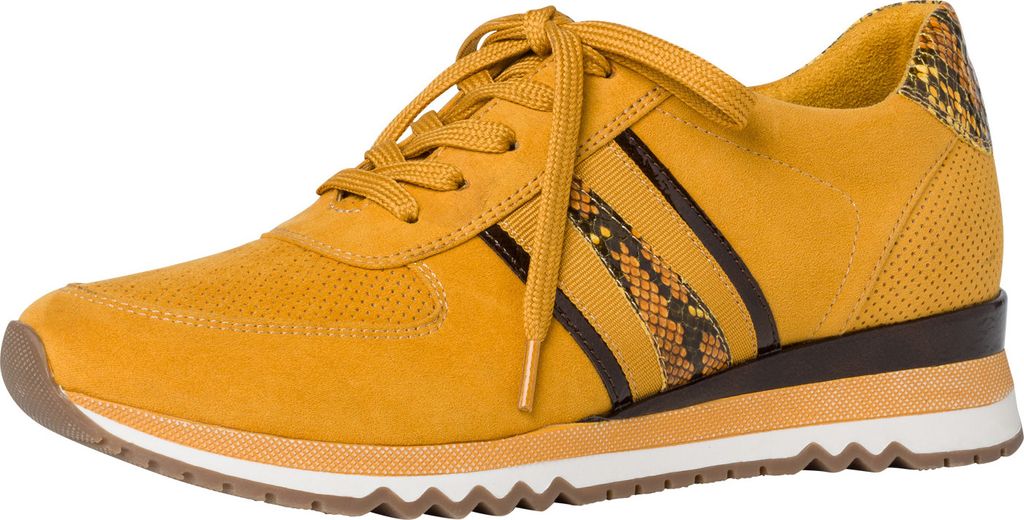 Marco Tozzi Damen Sneaker gelb 2-2-23783-35 F-Weite Größe: 36 EU