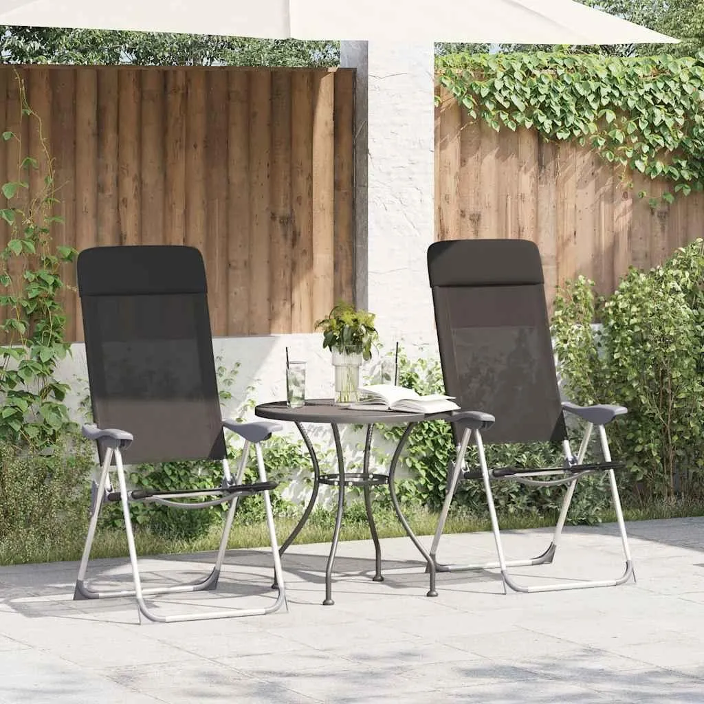 Set de 2 fauteuils de camping pliables en aluminium pour vos voyages
