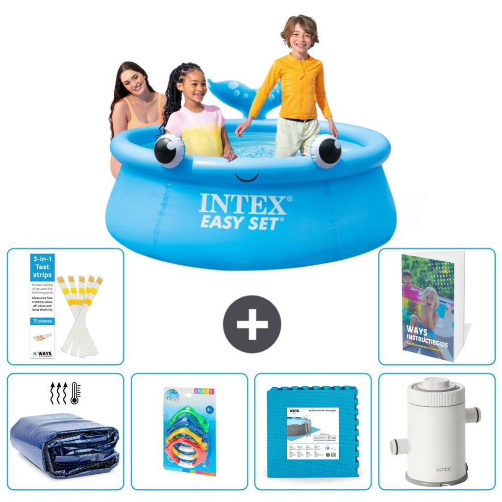Easy Set Pool Rund - Wal - 183x51 cm - 7-teilig S55