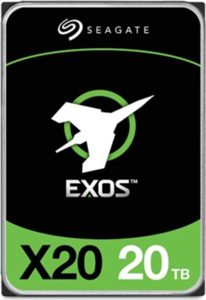 Seagate Enterprise Exos X20, 20 TB, 7200 RPM, 3.5", Serial Produktbild 
