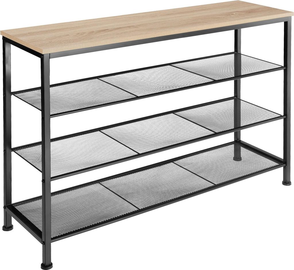 Étagère à chaussures PORTSMOUTH 100x30,5x72,5cm - Bois Image du produit 