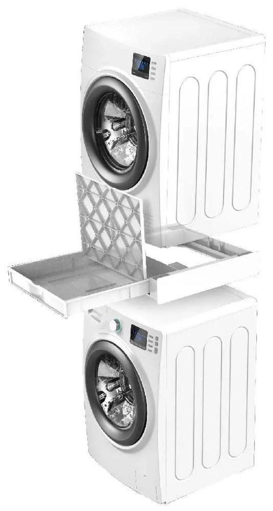 Meliconi Torre Duo Pièce lave-linge & accessoires Set de Image du produit 