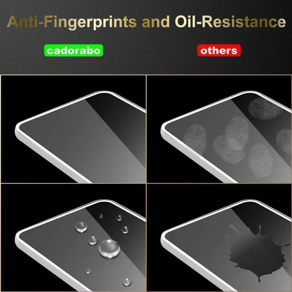 Cadorabo pellicola blindata per Apple iPhone XS MAX pellicola protettiva in bianco a schermo intero vetro temperato di protezione del display - 7