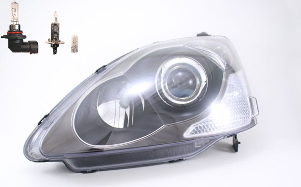 Johns, Scheinwerfer Halogen passend für Honda Civic EU EP 10/2003-09/05 LI Leuchtmittel 33151S5TG62 33151S5TG61