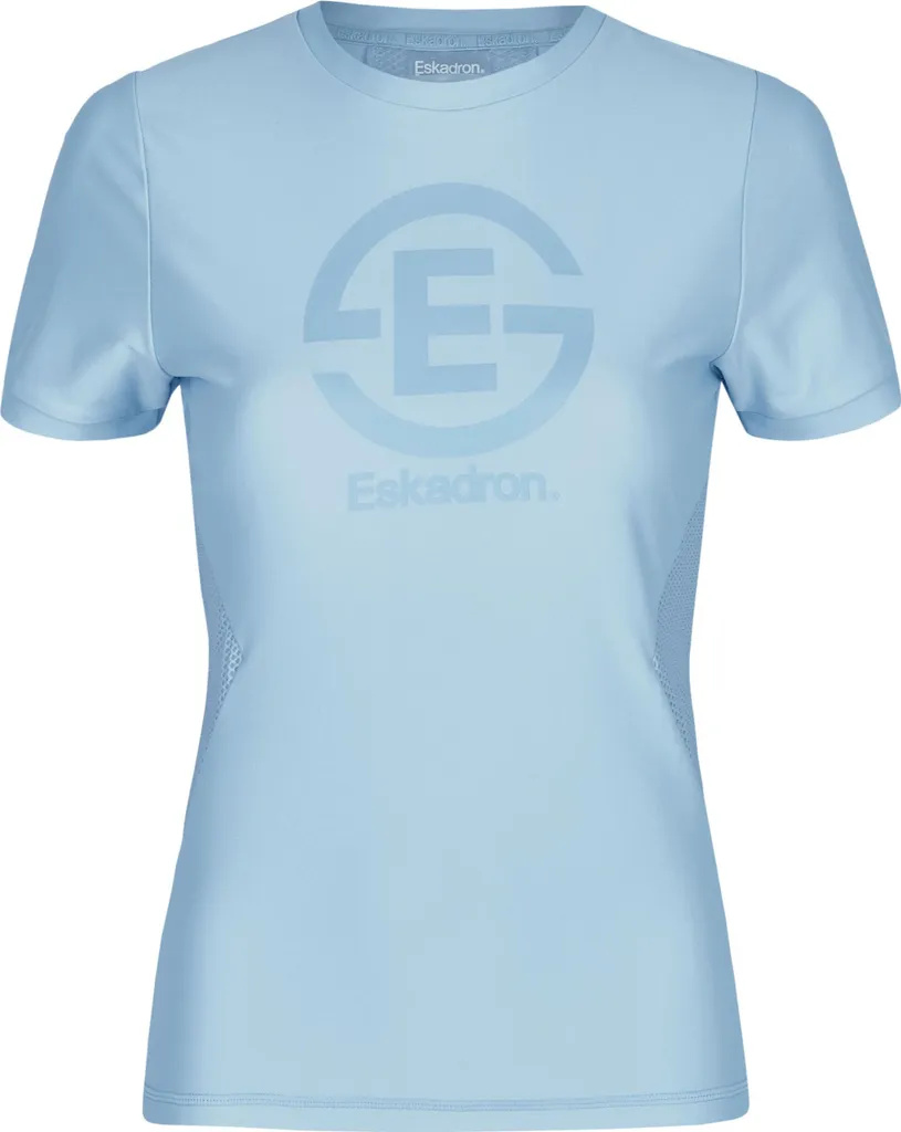 T-shirt Eskadron Reflexx 23 FS bleu argenté pour femme en taille XS