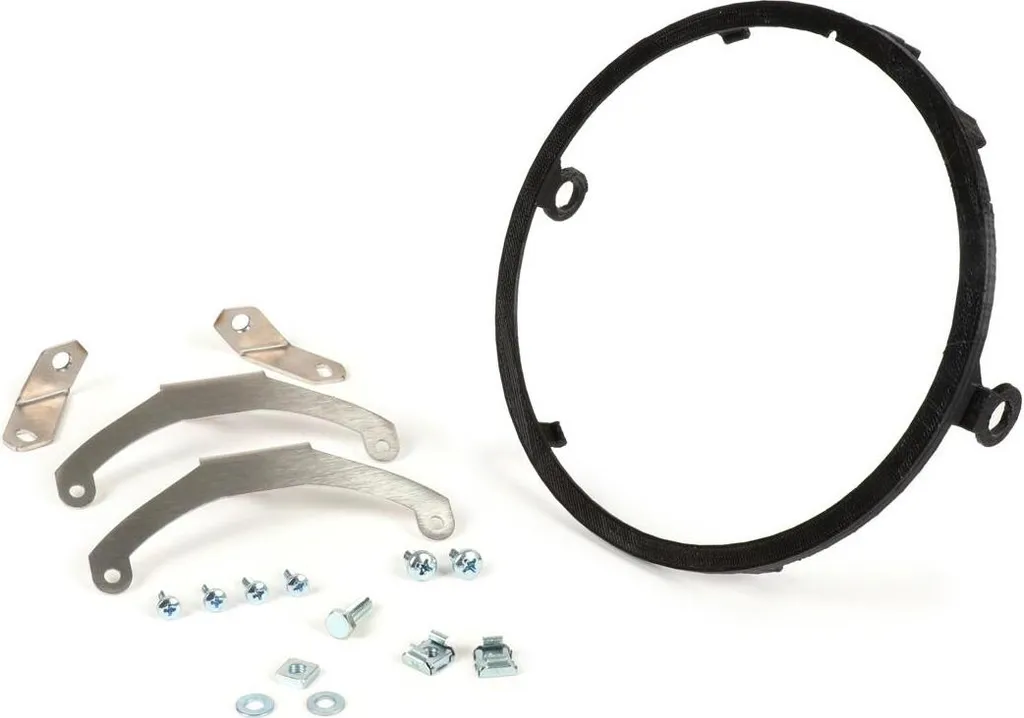 Cadre de Fixation pour Phare LED Vespa PX et LML Star Moto Nostra 5"3/4