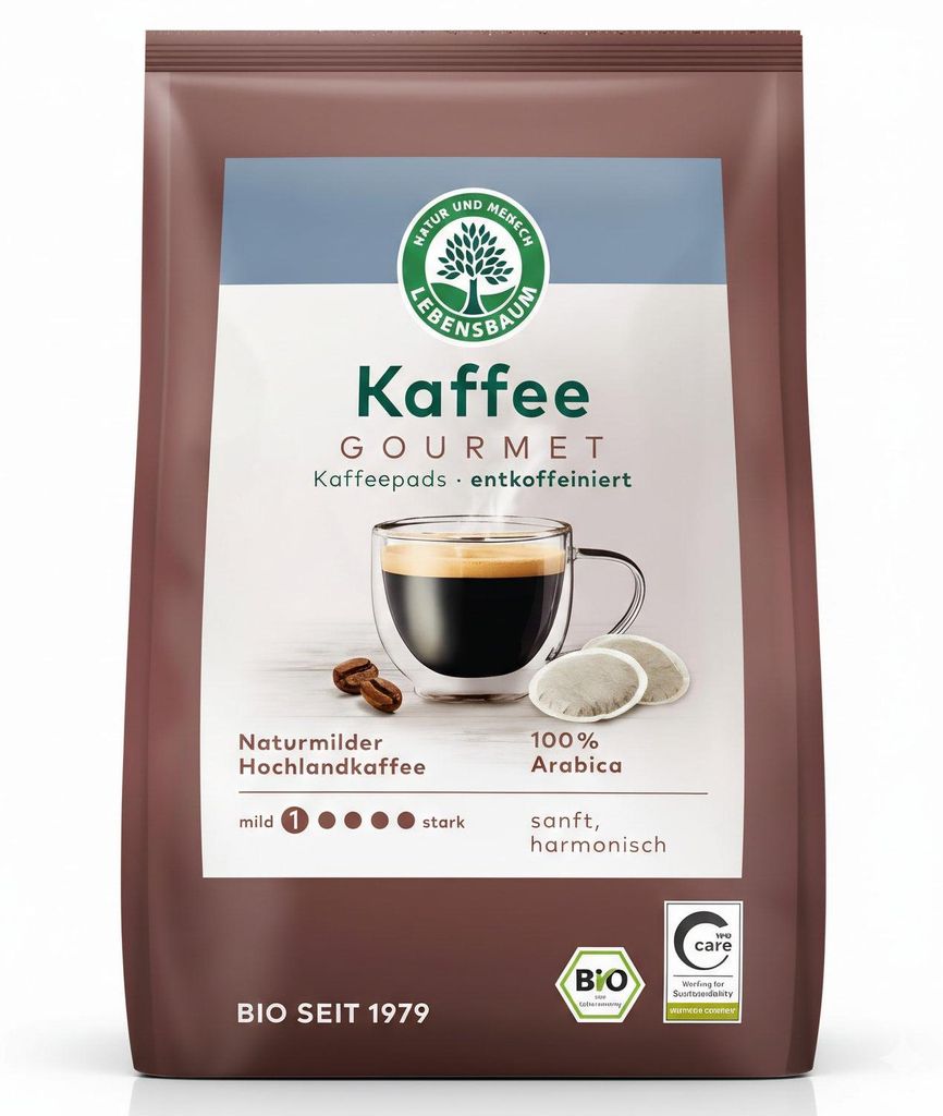 Caffè Crema - polštářky bez kofeinu 126g Obrázek produktu 
