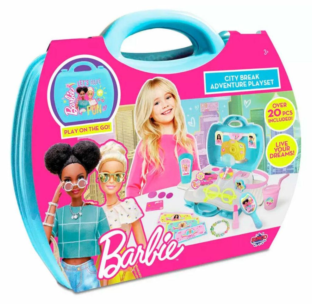 Mattel Barbie City Break Adventure Speelset - 20 Delig - Vanaf 3 Jaar