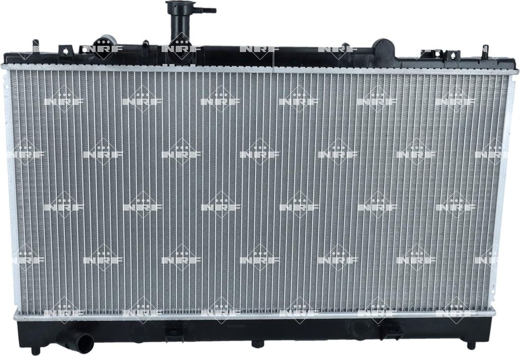 Kühler Motorkühlung Kühlrippen gelötet 729 - 375 mm Alu NRF für u.a. MAZDA 6