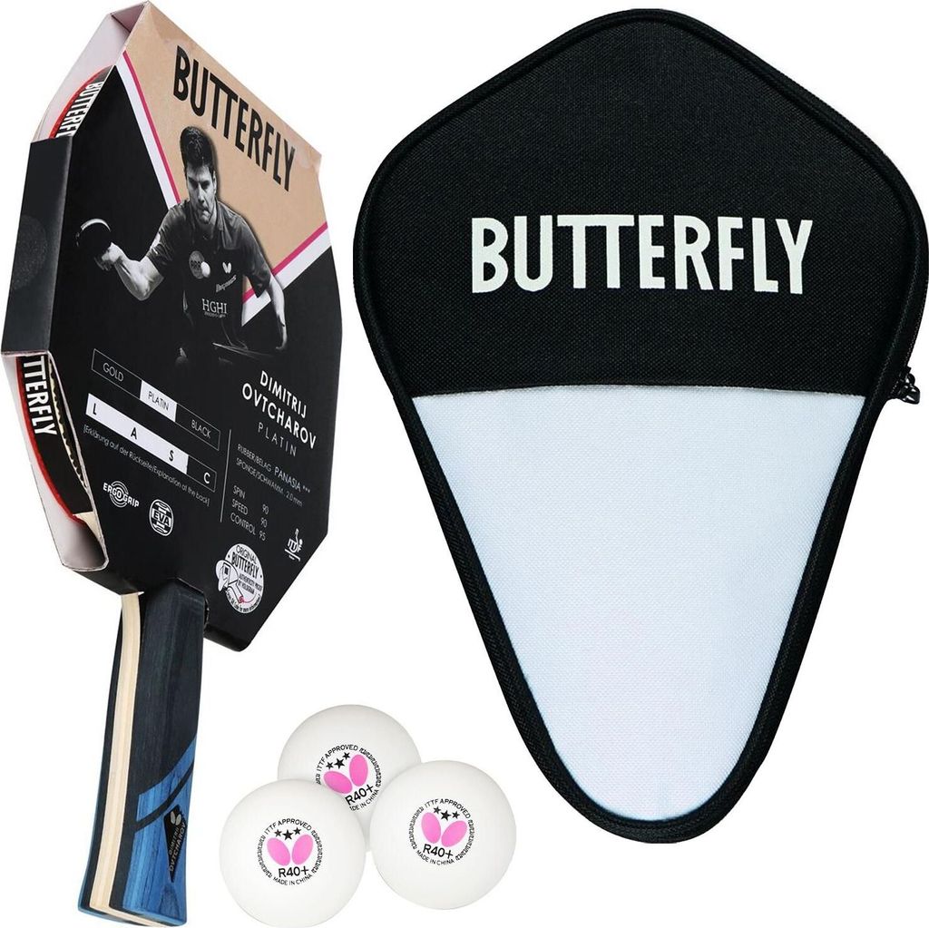 Butterfly 1x Dimitrij Ovtcharov Platin Tischtennisschläger Produktbild 