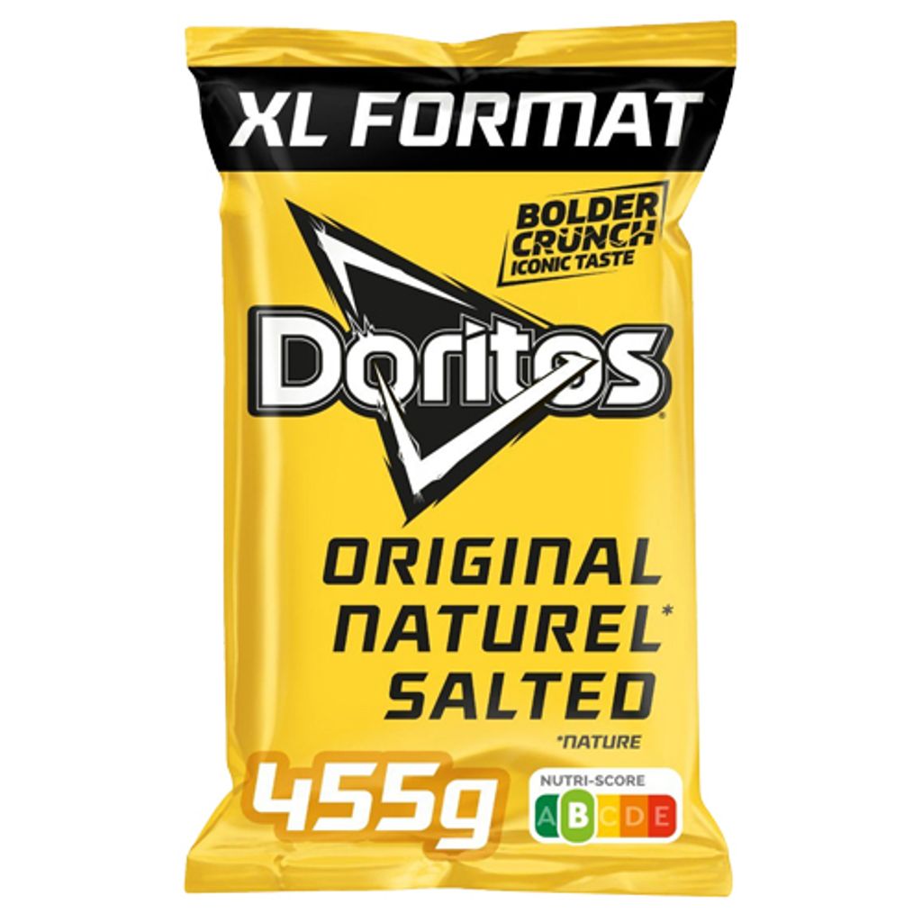 Doritos - Original Naturel Salted - 455g Produktbild 