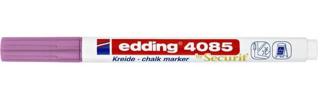 Edding - Kreidemarker 4085 rund 1-2mm metallic pink | 10 Stück