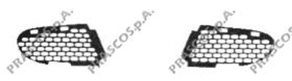 Prasco Lüftungsgitter, Stoßfänger ME0252124