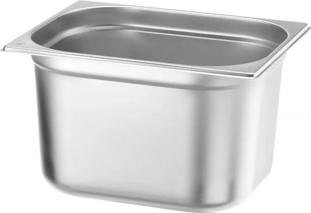 Contenitore Gastronorm 1/2 Hendi Linea Budget - Acciaio Inox 9,5L - 4