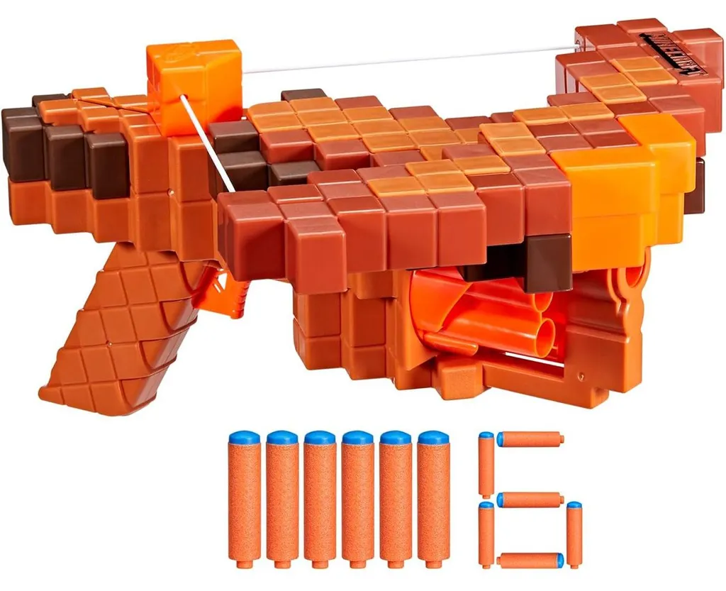 Arbalète Nerf Minecraft Pillagers : Le Jouet Sans Écran pour Fans - 2