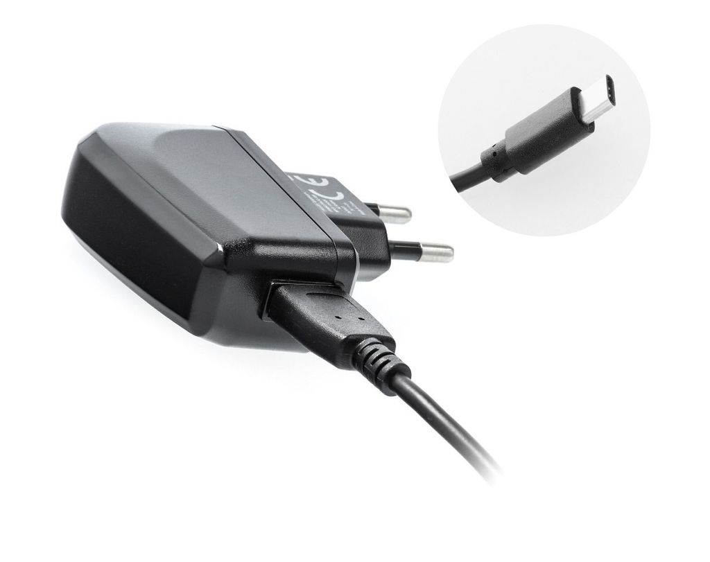 USB Car Charger C / Carcharger mit 2.4A schnellen Aufladen - Schwarz