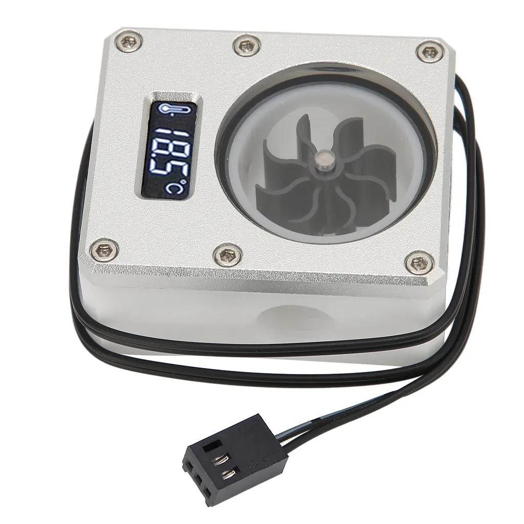 Contrôleur de débit pour watercooling PC gaming filetage G1/4 robuste - 5