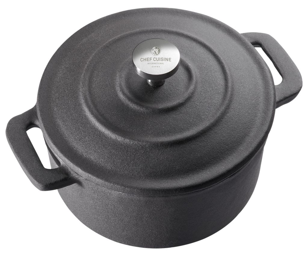 Chef Cuisine Gusseiserne Mini Cocotte, 2er Set